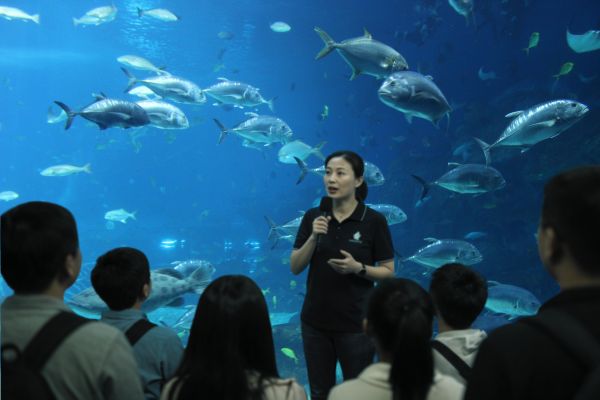 M�diatrice scientifique aquarium
